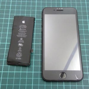 iPhone6　バッテリー交換