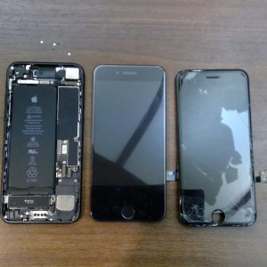 iPhone 7　フロントパネル交換　修理実績