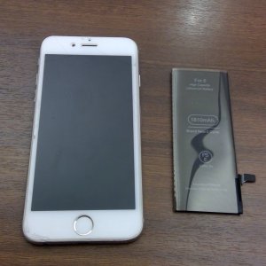 iPhone6　バッテリー交換