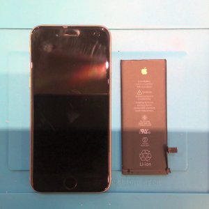 iPhone6Sバッテリー交換