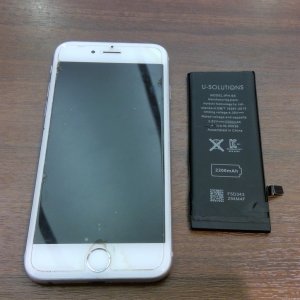 iPhone6s　バッテリー交換