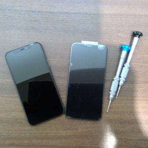 iphonⅩ　液晶交換