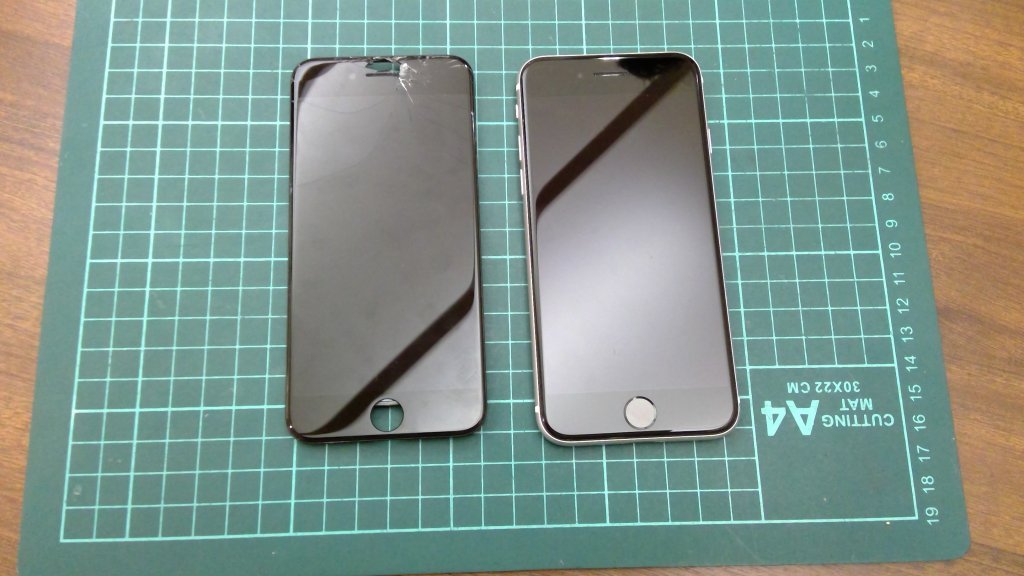 iPhone8 パネル交換