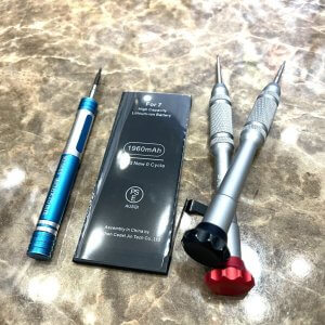 iPhone7 バッテリー交換