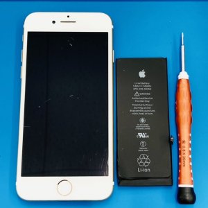 iPhone7バッテリー交換修理