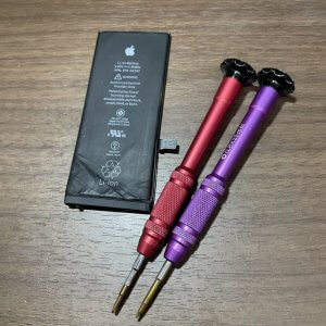 iPhone7 バッテリー交換