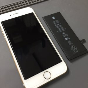 iPhone8 バッテリー交換