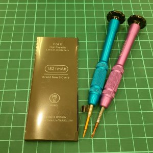 iPhone8 バッテリー交換