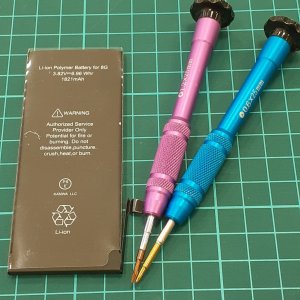 iPhone8 バッテリー交換