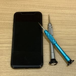 iPhoneX　バッテリー交換
