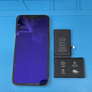 iPhoneX バッテリー交換修理