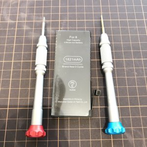 iPhone8 バッテリー交換