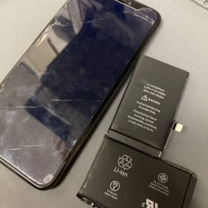 iPhoneX バッテリー 液晶交換