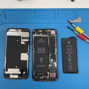 iPhone8 バッテリー交換修理