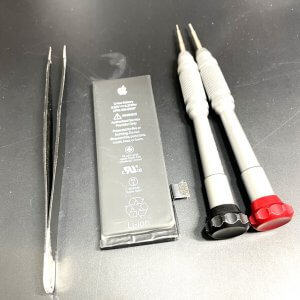 iPhoneSE バッテリー交換