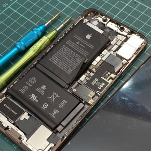 iPhoneXSmax バッテリー交換