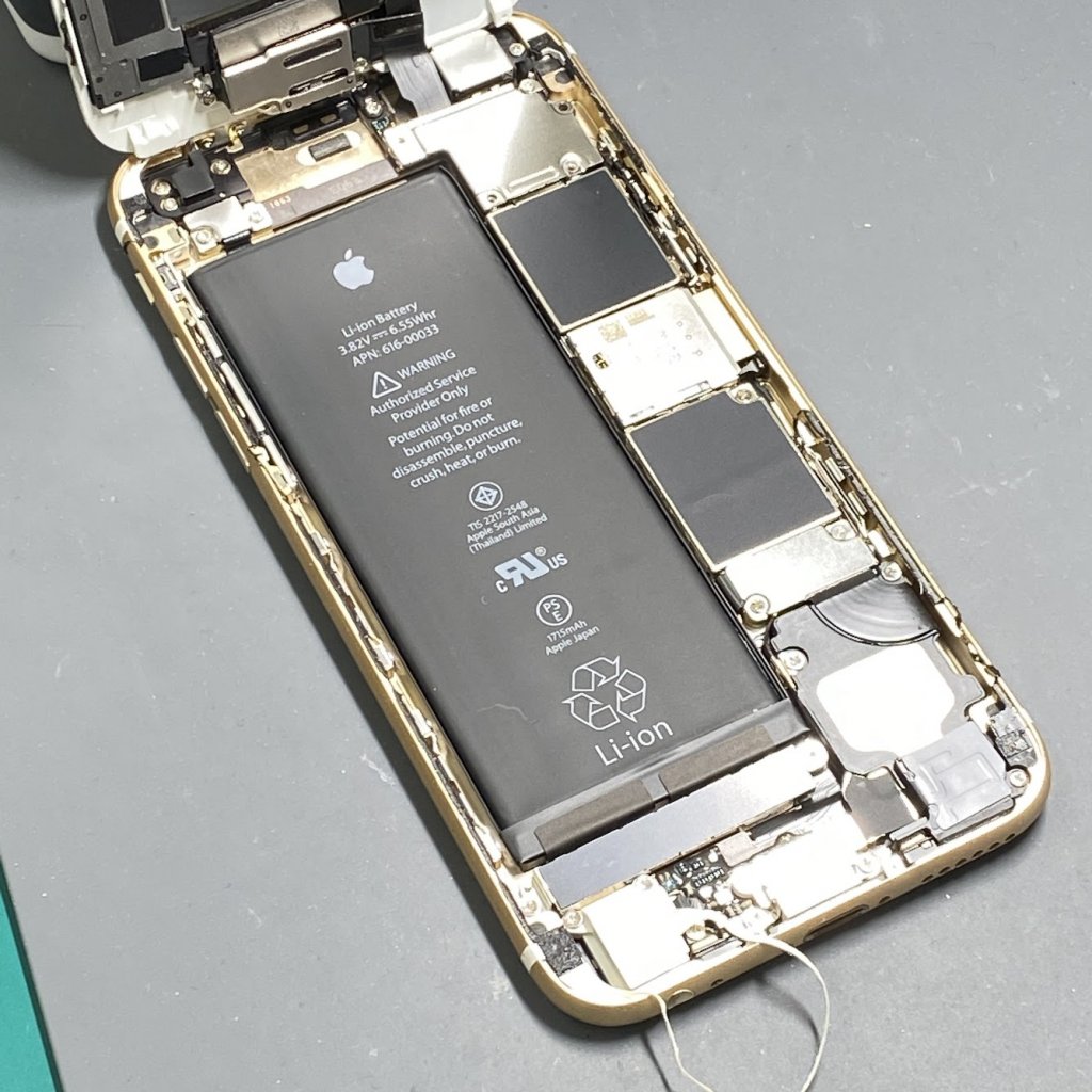 iPhone6S バッテリー交換