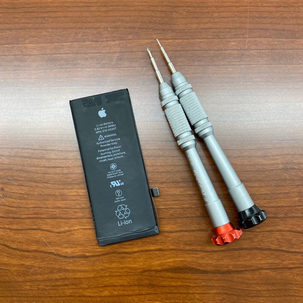 iPhoneSE バッテリー交換