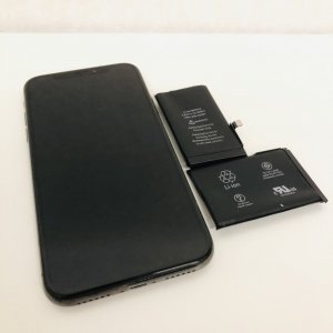 iPhoneXバッテリー交換修理