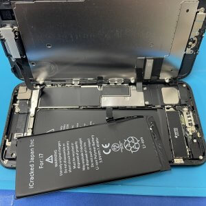 iPhone7 バッテリー交換