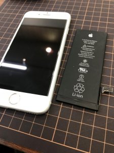 iPhone6 バッテリー交換