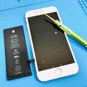 iPhone6Sバッテリー交換修理