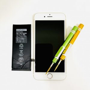 iPhone6Sバッテリー交換修理