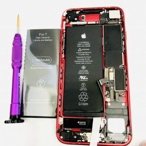 iPhone7　バッテリー交換修理