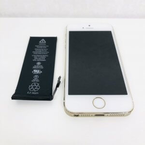 iPhone5S バッテリー交換修理