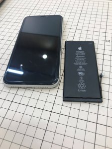 iPhone7Plus バッテリー交換