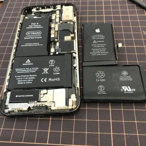 iPhoneX バッテリー交換
