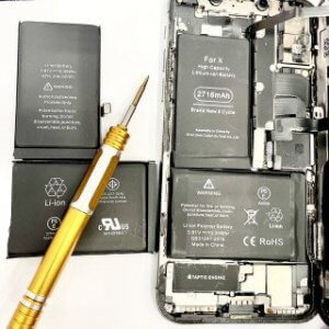 iPhoneX バッテリー交換修理