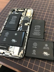 iPhoneX バッテリー交換
