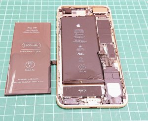 iPhone7 plus バッテリー交換