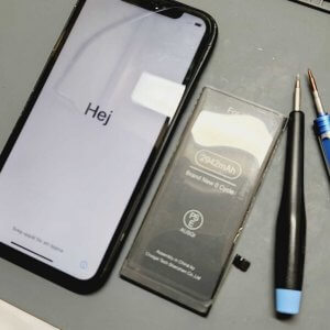 iPhoneX バッテリー交換 充電すぐなくなる