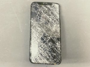 iPhoneX 画面割れ