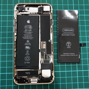 iPhone7 バッテリー交換