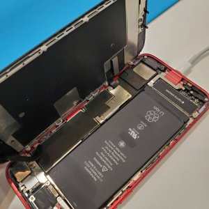 iPhoneSE2 水没修理