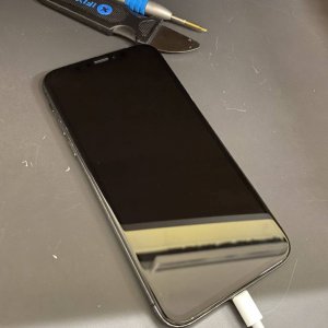 iPhone X バッテリー 交換