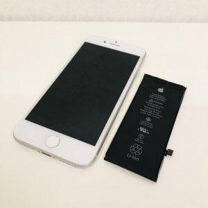 iPhone8 バッテリー交換修理