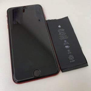 iPhone8plus バッテリー交換修理
