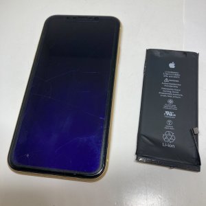 iPhoneXR　バッテリー交換