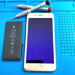 iPhone7+バッテリー交換