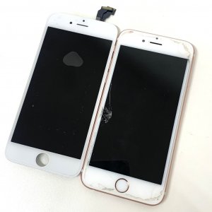iPhone6s ガラスパネル交換修理