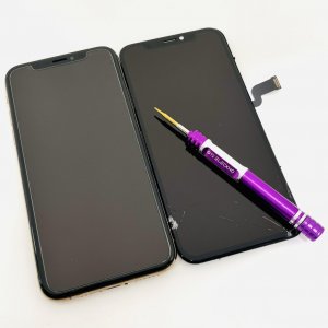 iPhoneXSフロントパネル交換修理