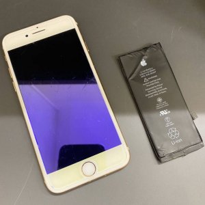 iPhone 8 バッテリー 交換