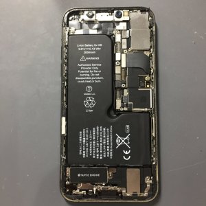 iPhoneXR バッテリー交換