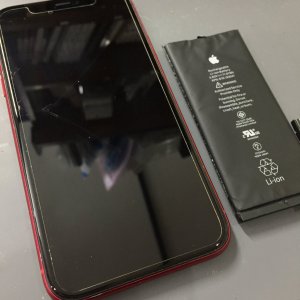 iPhoneXR バッテリー交換