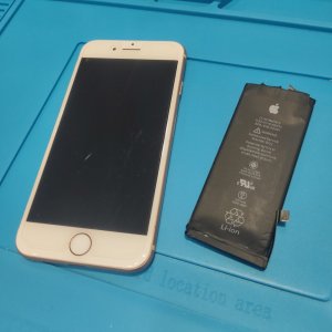 iphone7 バッテリー交換