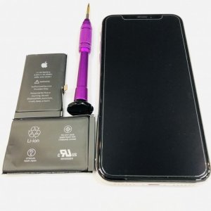 iPhoneX バッテリー交換修理